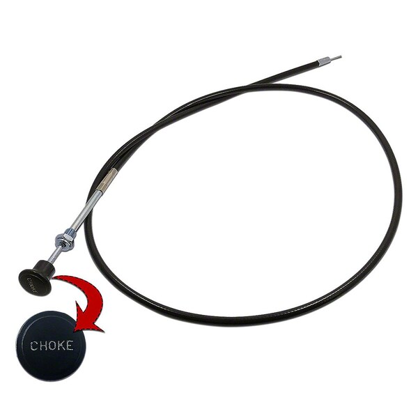 Aftermarket Choke Cable Fits International Harester Tractors 404 424 444 504 2424 371796R92 - main